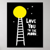 Liebe auf den Mond Poster (Vorne)