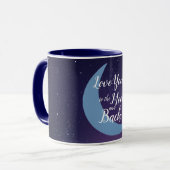 Liebe auf den Mond und die Tasse (Vorderseite Links)