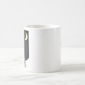 Liebe auf den Mond und wieder zurück Kaffeetasse (Mittel)