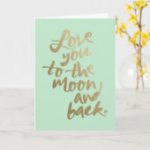 LIEBE AUF DEN MUND UND ZURÜCK KARTE (Gelbe Blume)