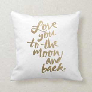 LIEBE AUF DEN MUND UND ZURÜCK PILLOW KISSEN