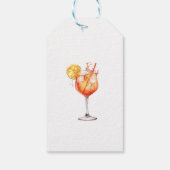 Liebe auf der ersten Spritz-Brautparty-Geschenktaf Geschenkanhänger (Rückseite)