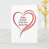 Liebe AUF DER KARTE "IHR GEBURTSTAG" (Gelbe Blume)