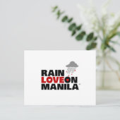 Liebe auf der Manila Postkarte (Stehend Vorderseite)