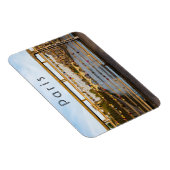 Liebe auf einer Brücke in Paris Magnet (Rechte Seite)