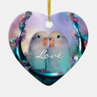 Liebe auf einer keramikornament