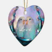 Liebe auf einer keramikornament (Links)