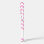 Liebe auf Japanisch mit Zickzack Muster Case-Mate iPhone Hülle (Rückseite / Links)