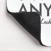 Liebe auf jeden Fall | Luke 23:24 Bibelverse Glaub Mousepad (Ecke)