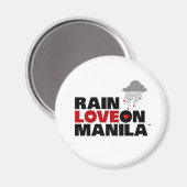 Liebe auf Manila Magnet (Vorderseite/Rückseite)