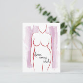 Liebe auf Postkarte (Stehend Vorderseite)