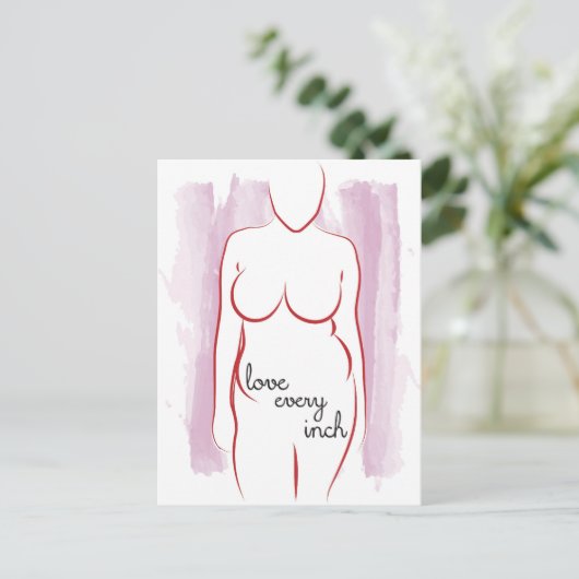 Liebe auf Postkarte (Stehend Vorderseite)