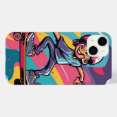 Liebe auf Rädern - Cooles Skateboarden Herzdesign  Case-Mate iPhone Hülle (Rückseite (Horizontal))