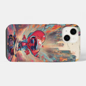 Liebe auf Rädern - Cooles Skateboarden Herzdesign  iPhone Hülle (Rückseite (Horizontal))
