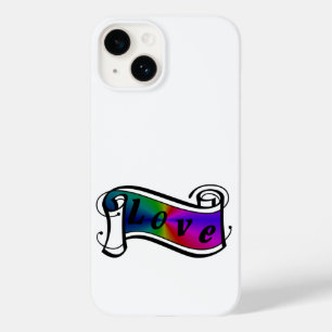 Liebe auf Regenbogen Case-Mate iPhone 14 Hülle