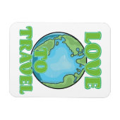 Liebe auf Reisen Magnet (Horizontal)
