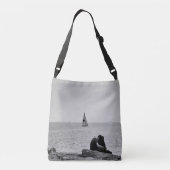 Liebe auf See Tragetaschen Mit Langen Trägern (Rückseite)
