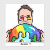 Liebe Aufkleber (Blatt)