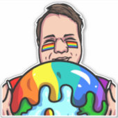 Liebe Aufkleber (Vorderseite)