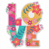 Liebe Aufkleber (Vorderseite)