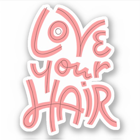 Liebe Aufkleber (Vorderseite)