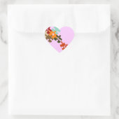Liebe - Aufkleber (Tasche)