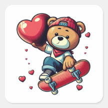 Liebe-Aufkleber senden