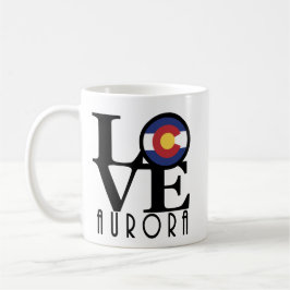 LIEBE Aurora Colorado Kaffeetasse