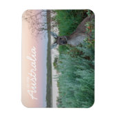 Liebe aus Australien Kangaroo Sunset Lake Magnet (Vertikal)