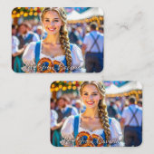 LIEBE AUS BAYERN MITTEILUNGSKARTE (Vorne/Hinten)