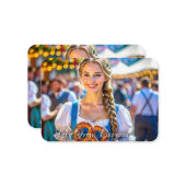 LIEBE AUS BAYERN MITTEILUNGSKARTE (Vorderseite/Rückseite Beispiel)