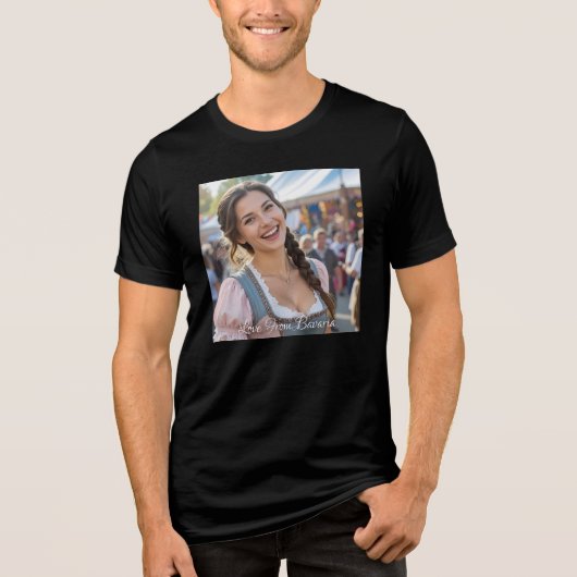 LIEBE AUS BAYERN Tri-Blend SHIRT (Vorderseite)