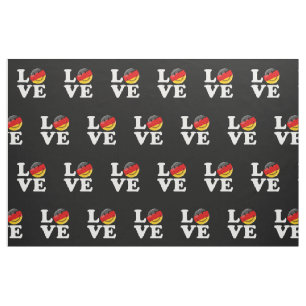 Liebe aus Deutschland - Lächelflagge Stoff