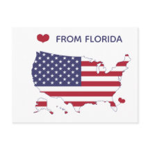 Liebe aus Florida - Staatsstolz - US-Flagge