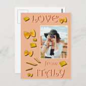 Liebe aus Italien Postkarte (Vorne/Hinten)