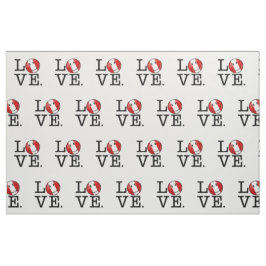 Liebe aus Peru| Lächeln der peruanischen Flagge Stoff