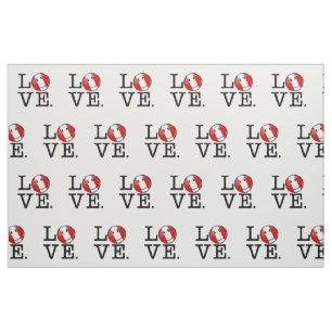 Liebe aus Peru  Lächeln der peruanischen Flagge Stoff