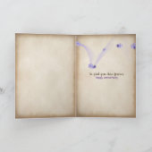 LIEBE aus Stein Karte (Innenseite)