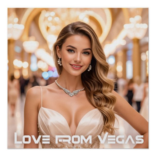 LIEBE AUS VEGAS POSTER (Vorderseite)