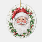 Liebe aus Weihnachten Keramik Ornament (Links)