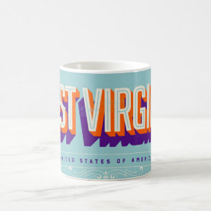 LIEBE aus West Virginia  USA Kaffeetasse