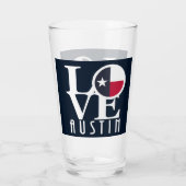 LIEBE Austin Texas Glas (Rückseite)