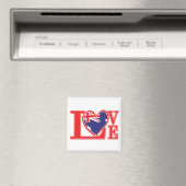 Liebe-Australien Magnet (In Situ (Geschirrspüler))