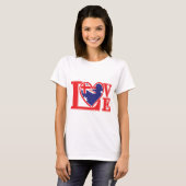 Liebe-Australien T-Shirt (Vorne ganz)