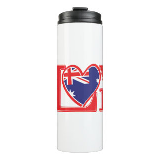Liebe-Australien Thermosbecher