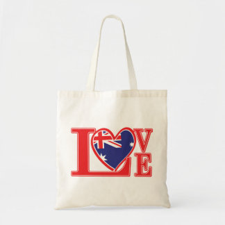 Liebe-Australien Tragetasche