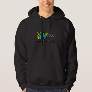 Liebe Autismus Autismus Aufklärung Monat Symbol Hoodie