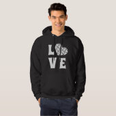 Liebe Autismus Bewusstsein Hoodie (Vorne ganz)