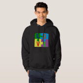 Liebe Autismus Bewusstsein Hoodie (Vorne ganz)