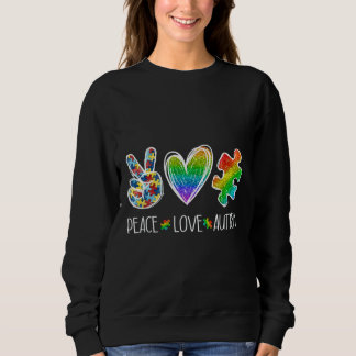 Liebe Autismus Bewusstsein Sweatshirt